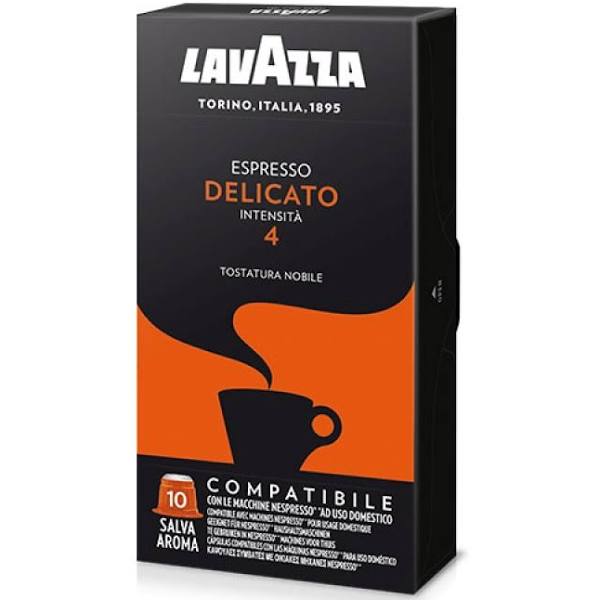 Nespresso kapsle Lavazza Espresso Delicato 10ks