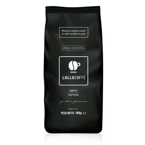 Zrnková káva LOLLO Caffé Nero espreso 1kg