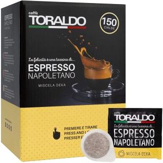 E.S.E. pod Caffé Toraldo Miscela Deka 150ks