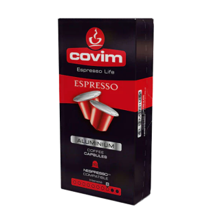 Nespresso kapsle Covim Espresso 10ks - hliníkové