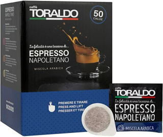 E.S.E. pod Caffé Toraldo Miscela Arabica 50ks