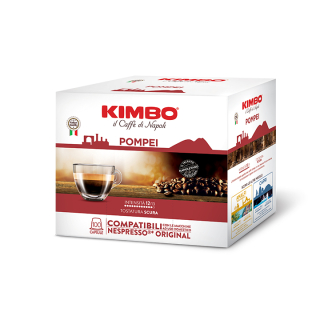 Nespresso kapsle Kimbo Pompei 100ks